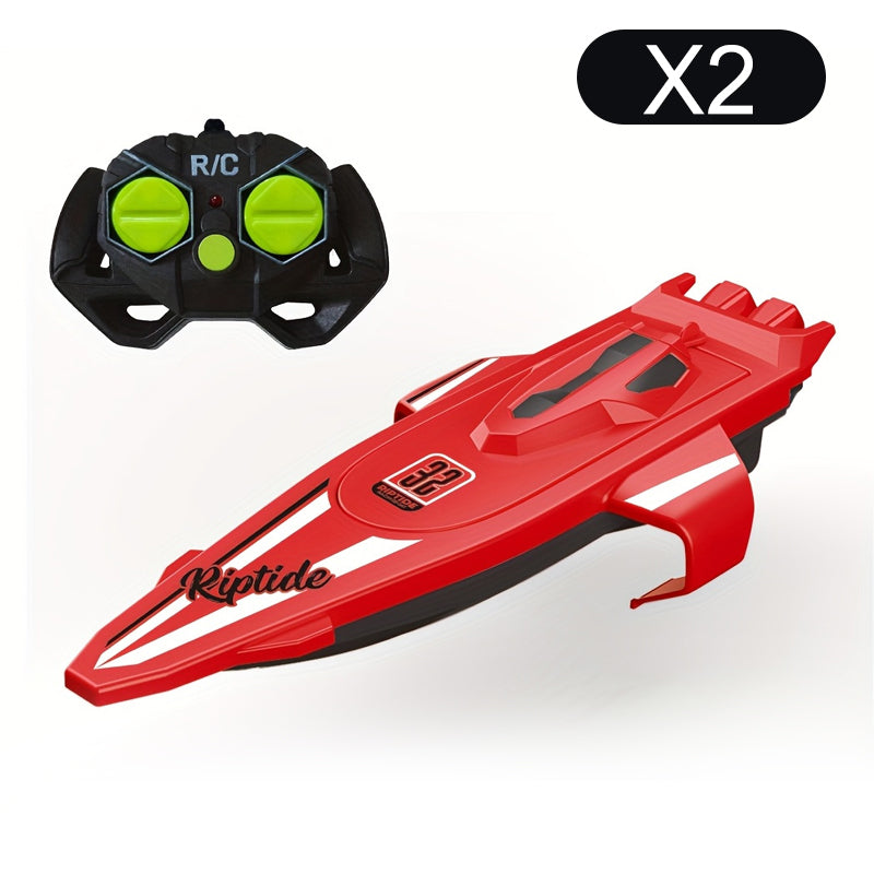 RC racing boat with 2.4 GHz remote control