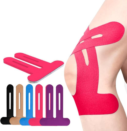 Pre-Cut Knee Kinesio Tape – 10+10 Free