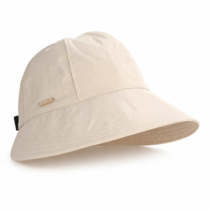 Lightweight polyester sun hat with adjustable wide brim (2-pack)