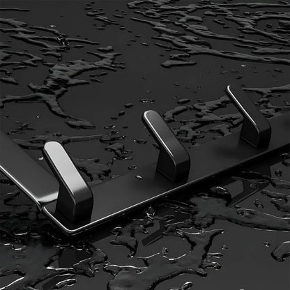 Door coat rack 5 hooks stainless steel