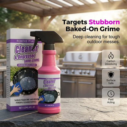 PyroFlash™ — Banishes Fat and Dirt to Make Your Grill Shine Like New Again!