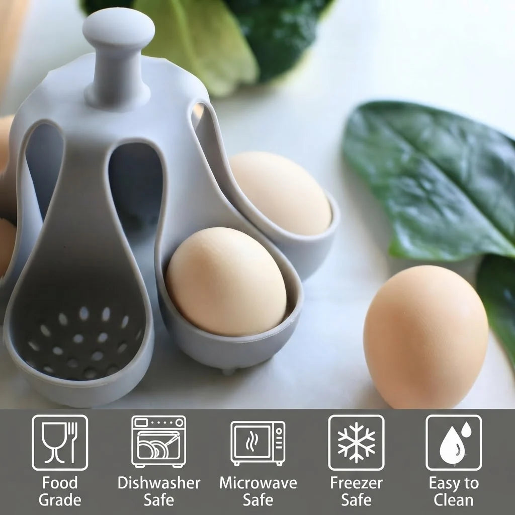 EasyPoach™ Silicone Egg Master — Enjoy Perfectly Cooked Eggs Stress-Free, Loved by Everyone