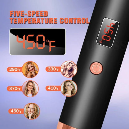3-in-1 Thermal Curling Brush with Ion Technology