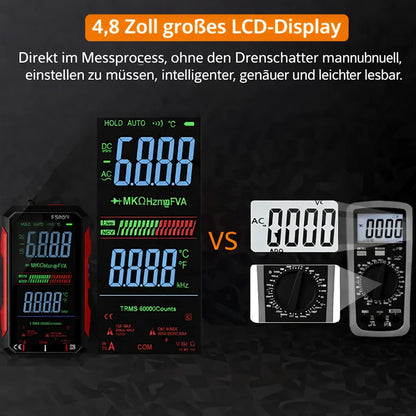 VoltGuard™ — Never change batteries again, always precise, lightning-fast, and safe measurement!