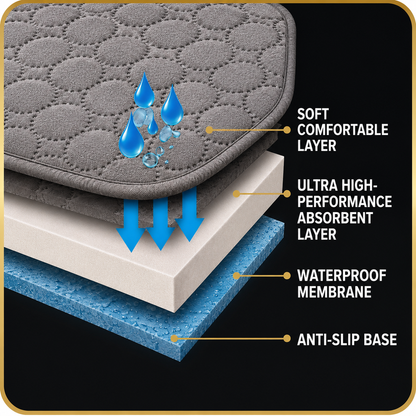 DryShield Waterproof Protective Cover for Sofa and Bed