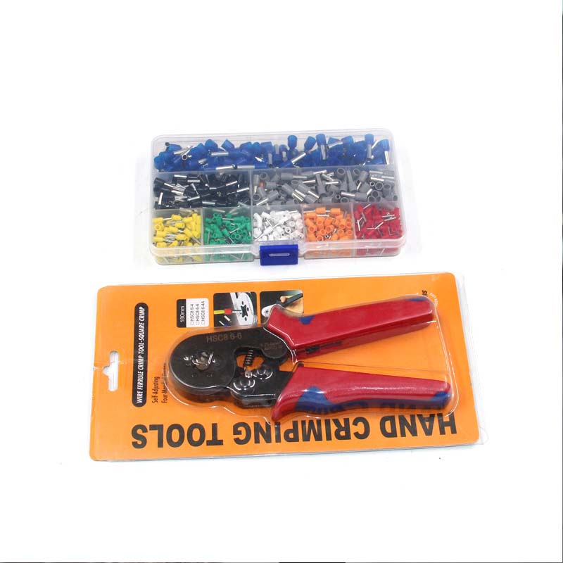 Ferrule Set with Crimping Tool