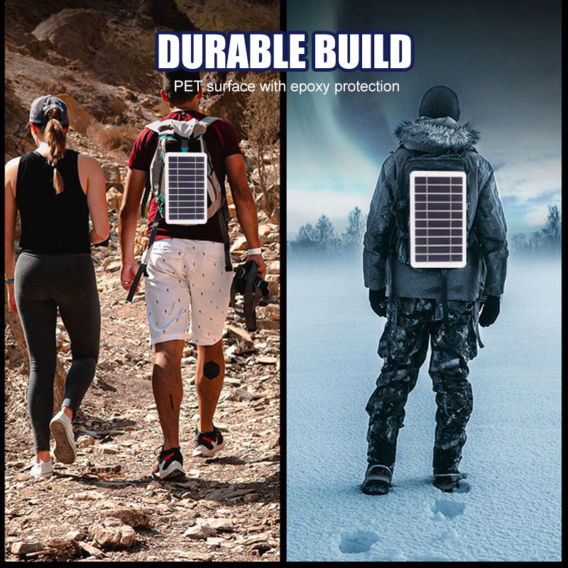 Flexible Solar Panel 2W 5V with USB Output
