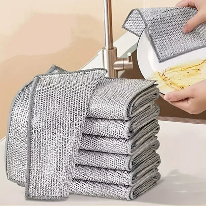 Metal Scrubbing Pads – Double-Sided for Kitchen