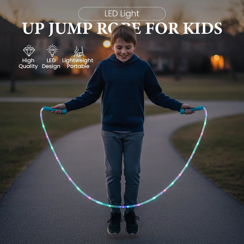 LuminaJump™ — Turns Any Jump Rope into a Magical, Glowing Adventure Full of Fun and Movement