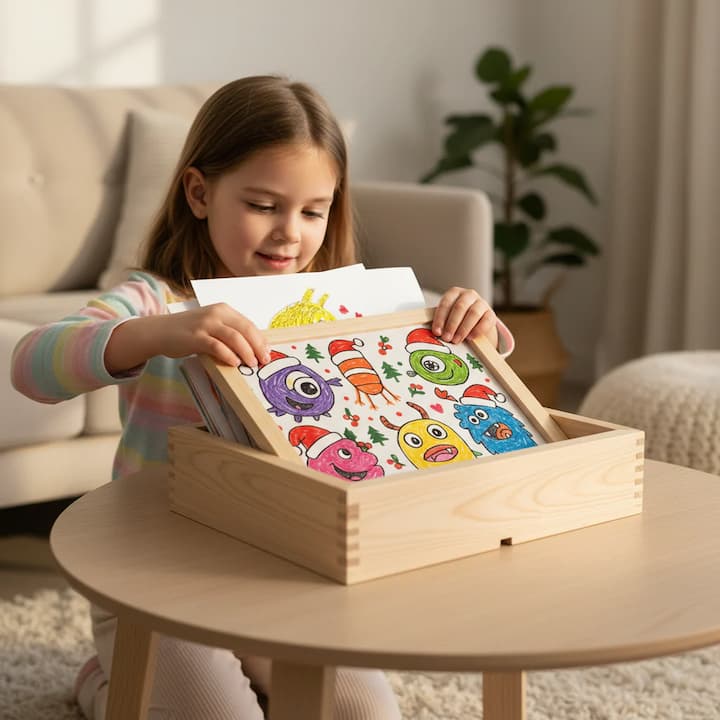 ArtGlow™ — Give children's art the place their magic deserves