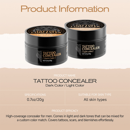 Waterproof Concealer Cream for Scars & Blemishes