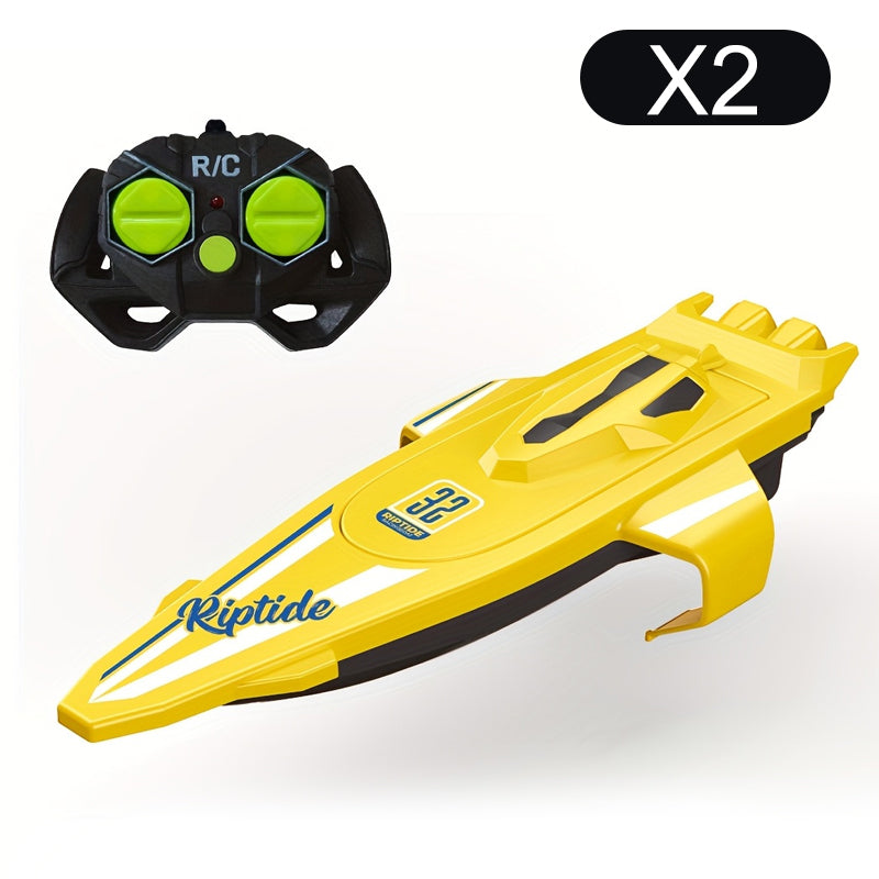 RC racing boat with 2.4 GHz remote control