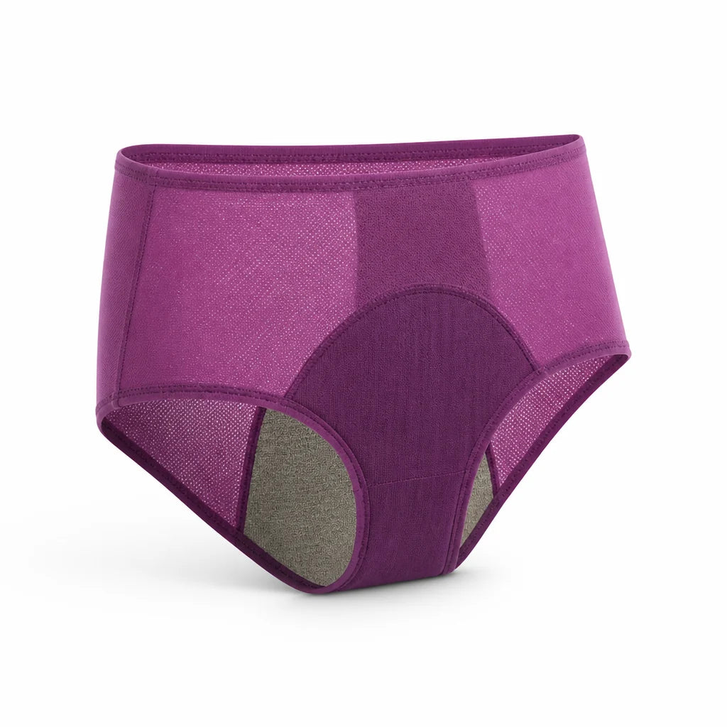 360° Leak-Proof, Triple-Layer High-Waist Period Underwear