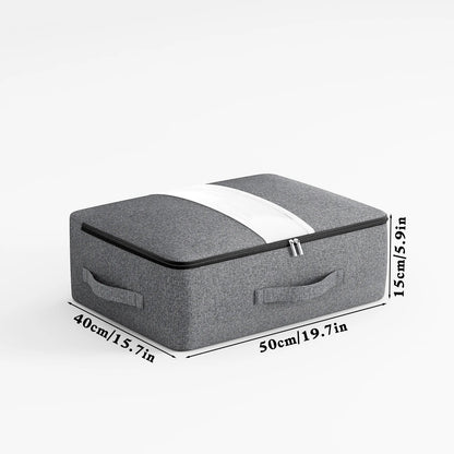Underbed Storage Bag with Viewing Window