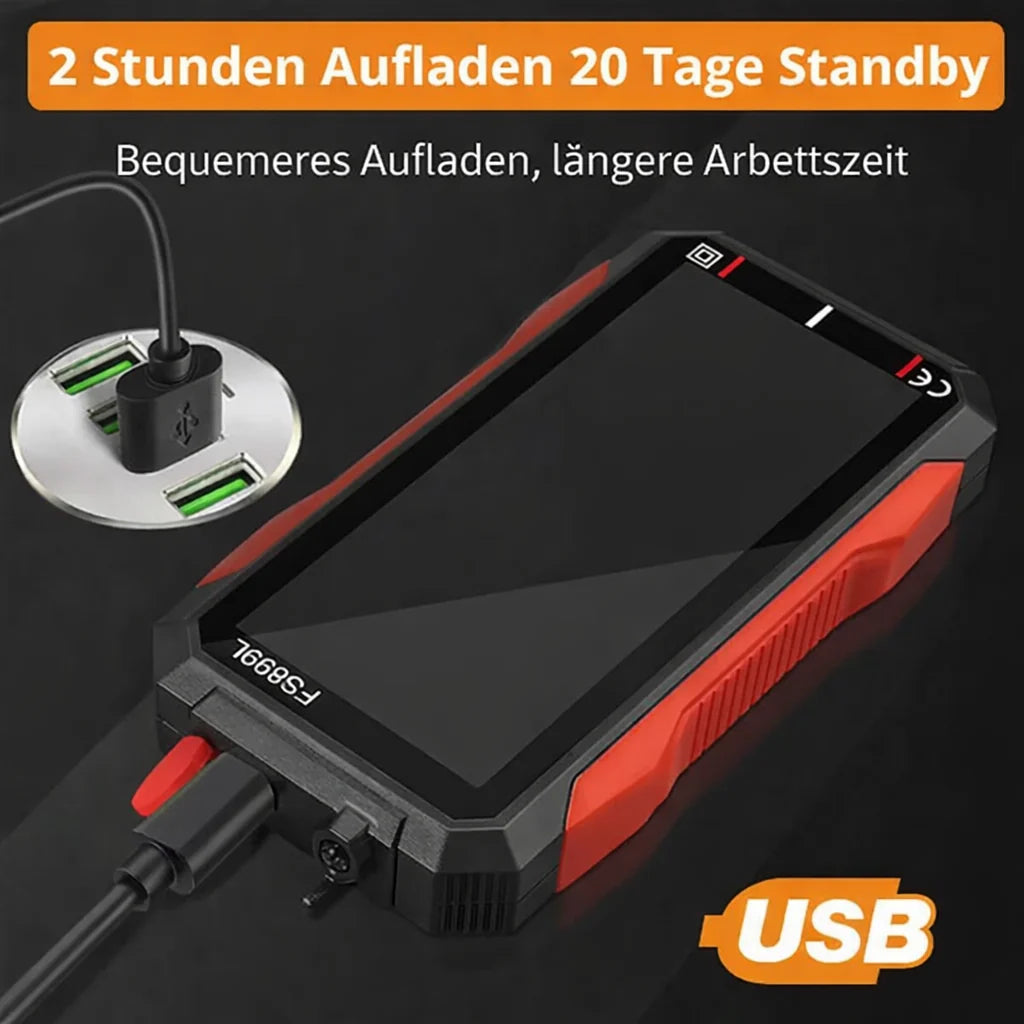 VoltGuard™ — Never change batteries again, always precise, lightning-fast, and safe measurement!