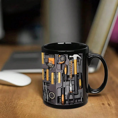 CraftMaster™ Precision Mug — Celebrate Your Maker Power with Every Sip in Rugged Style