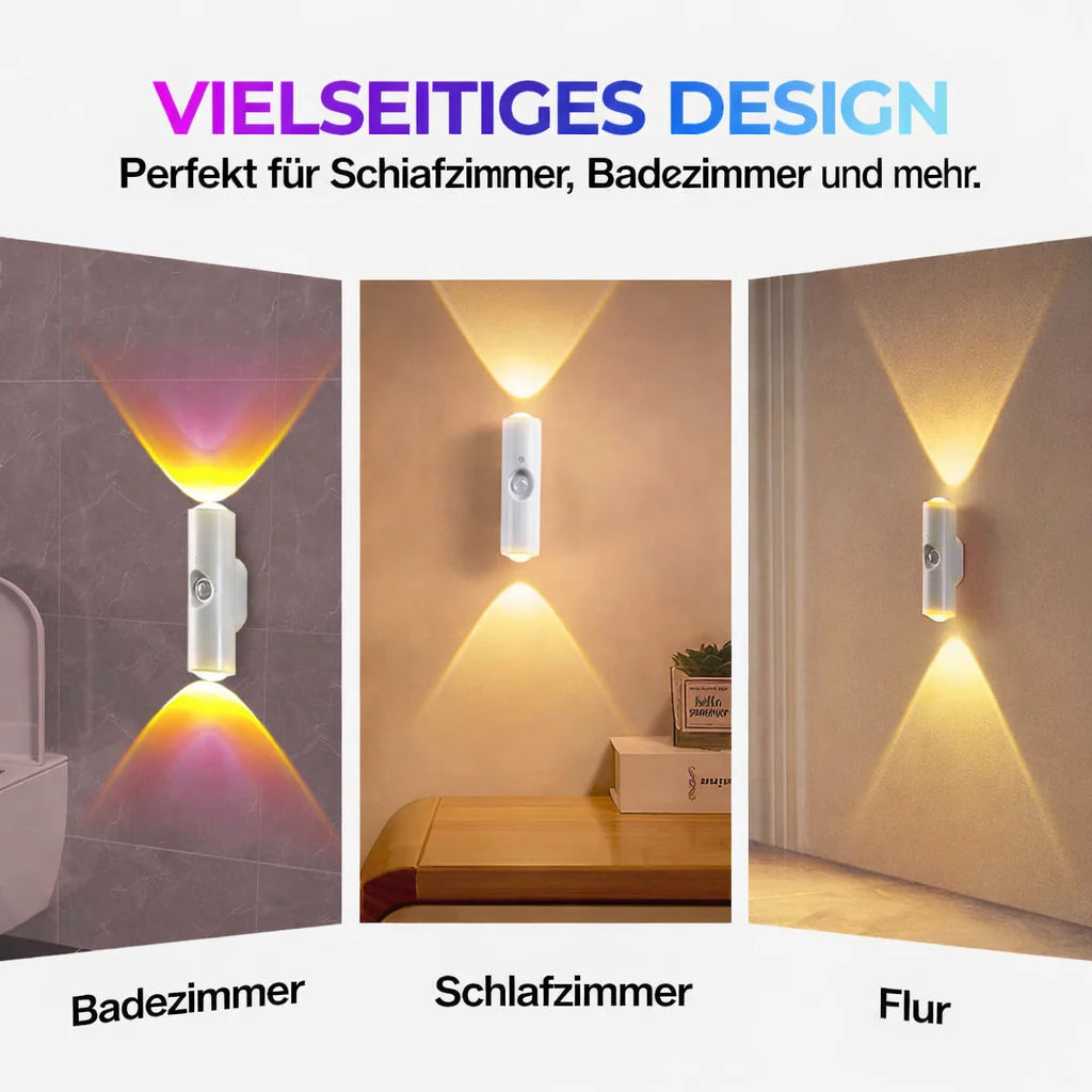 GlowAura™ — Transform Dark Rooms into Radiant Comfort Zones with Magical Color Variety and Smart Motion Detection