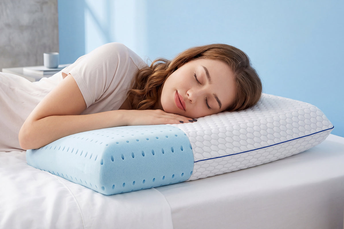 GeliPillex Cooling Gel Memory Foam Pillow