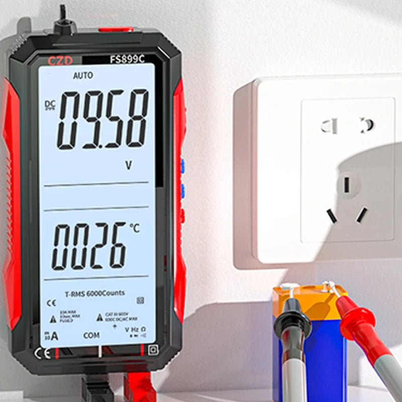 VoltGuard™ — Never change batteries again, always precise, lightning-fast, and safe measurement!