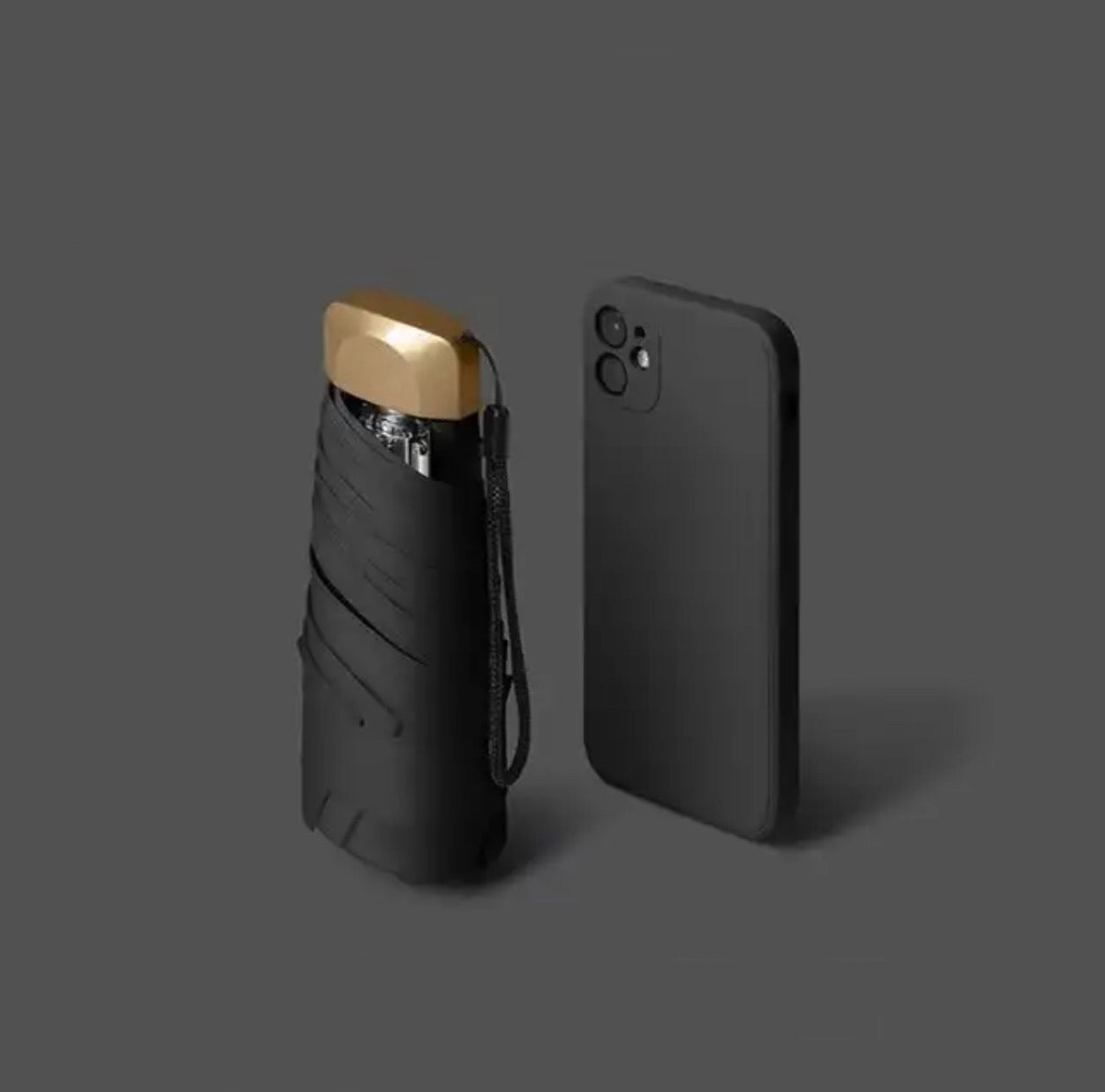 Mini pocket umbrella UV protection compact
