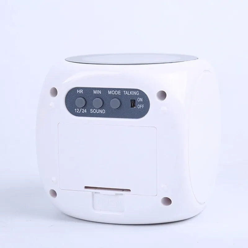 Projection Alarm Clock with LED Time & Temperature