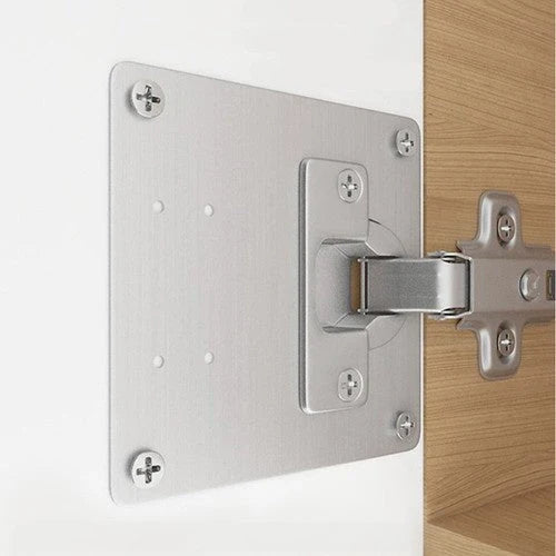 4-piece Stainless Steel Hinge Plate Repair Set