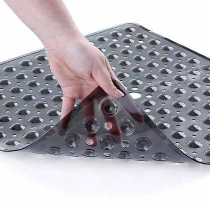 Non-slip bath mat with suction cups PVC