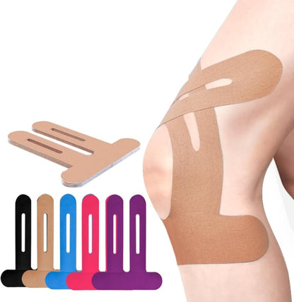 Pre-Cut Knee Kinesio Tape – 10+10 Free