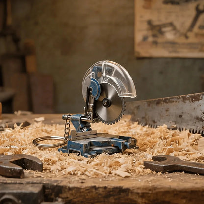 EdgeCraft™ Mini Grinder Keychain — compact, decorative, and always ready to use