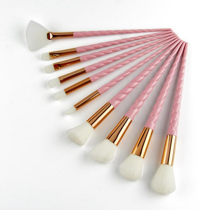 UnicHorn Makeup Brush Set 10-piece