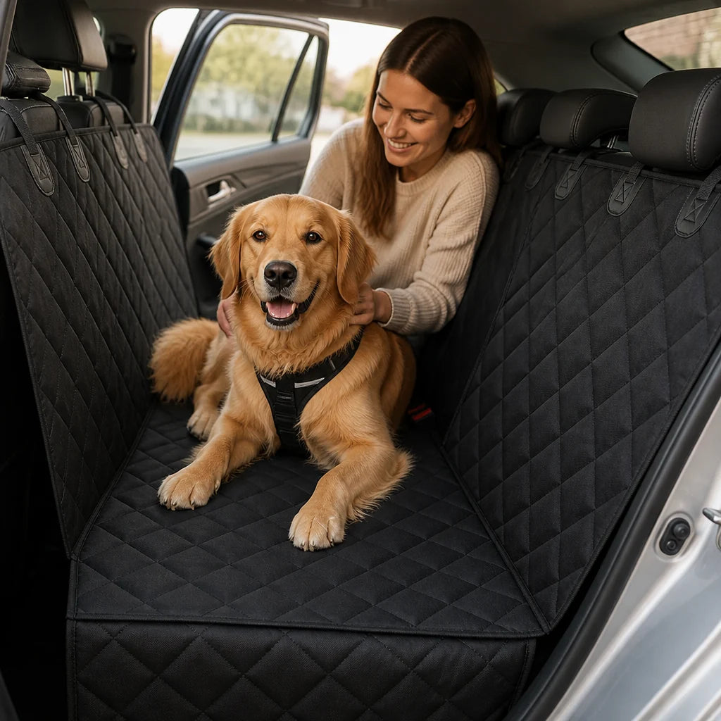 Waterproof, Scratch-Resistant, Non-Slip Car Seat Cover for Pets (Universal Size)