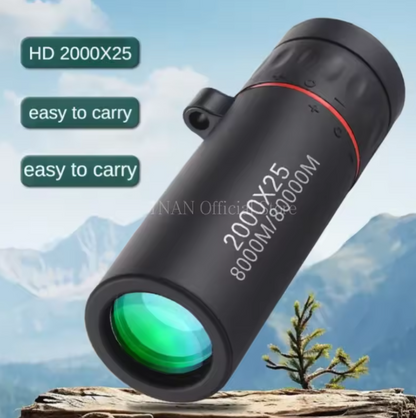 Monocular Telescope 2000x25 HD with Phone Holder