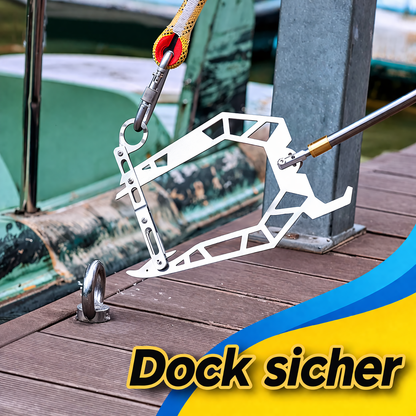 Stainless Steel Telescopic Dock Hook for Boats