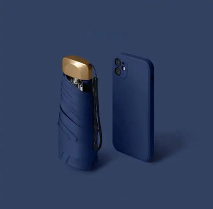Mini pocket umbrella UV protection compact
