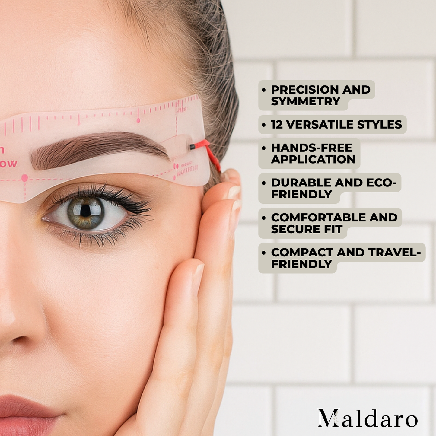 GlamBrow Eyebrow Stencil Set