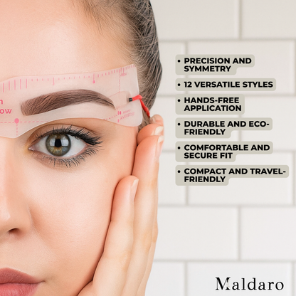 GlamBrow Eyebrow Stencil Set