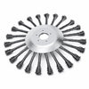 Wire Brush Trimmer Head Made of Carbon Steel (Universal Fit)
