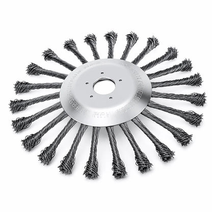 Wire Brush Trimmer Head Made of Carbon Steel (Universal Fit)