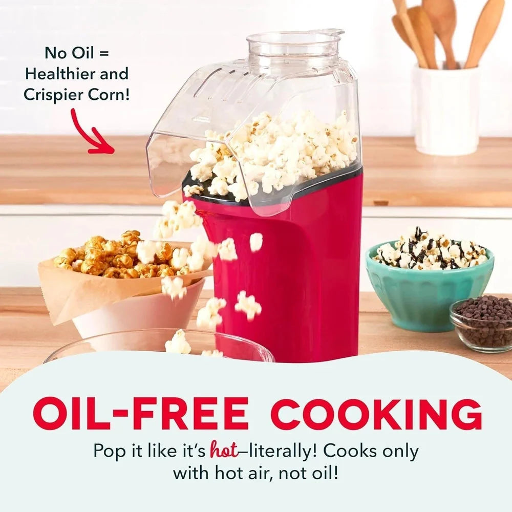 PopNGo™ Oil-Free Hot Air Popcorn Maker