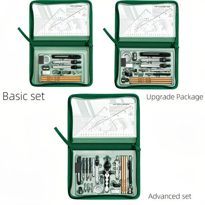 Stainless Steel Geometry Drawing Set