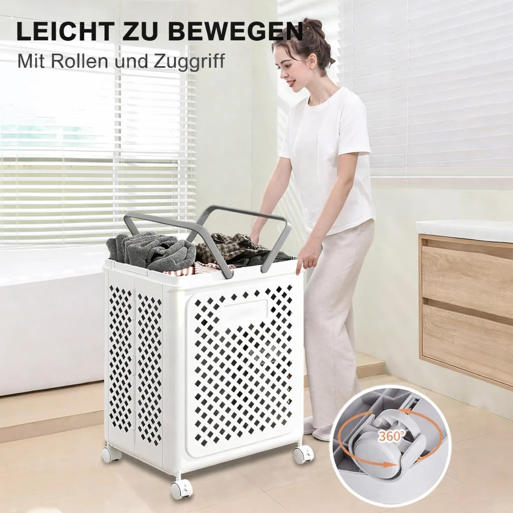 GlideEase™ Laundry Expert — Effortless Gliding for Stress-Free Housework and More Order in Your Daily Life