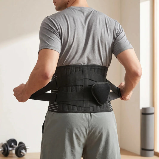 Lumbar Support Belt with Stays