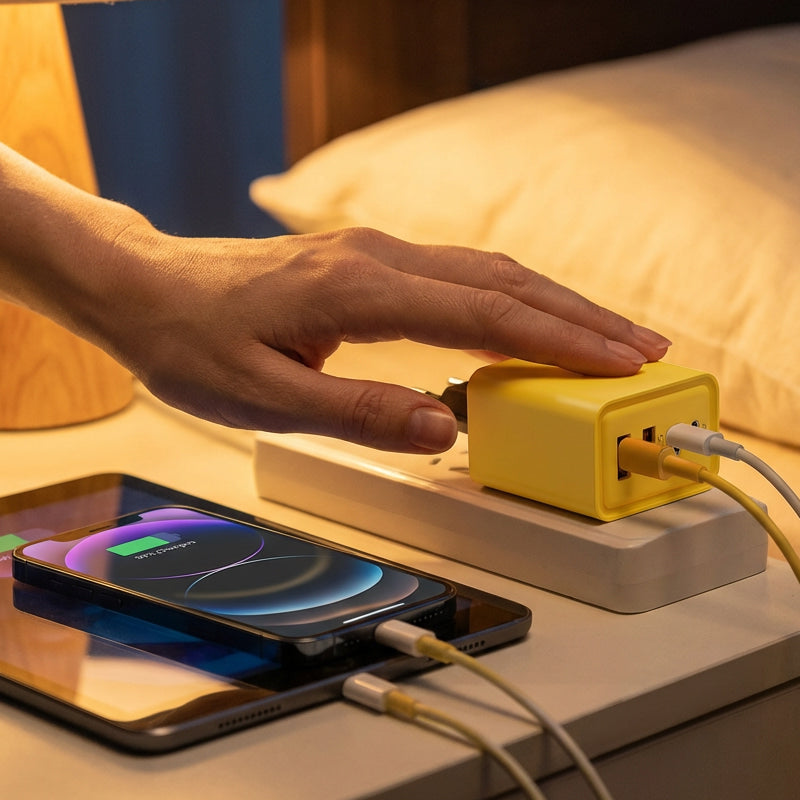 120W USB Fast Charger with 4 Ports