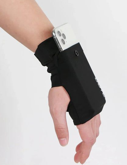 Elastic Wrist Bag for Mobile Phone and Keys