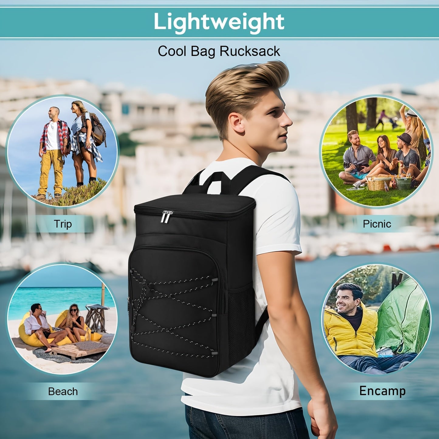 Insulated Lunch Backpack 30L