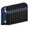 Breathable Polypropylene Garment Cover (Clear Viewing Window & Lockable Zipper)