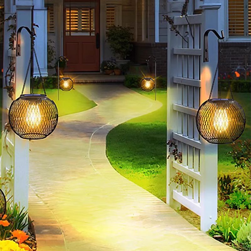 Retro Solar Light I Metal for the Garden