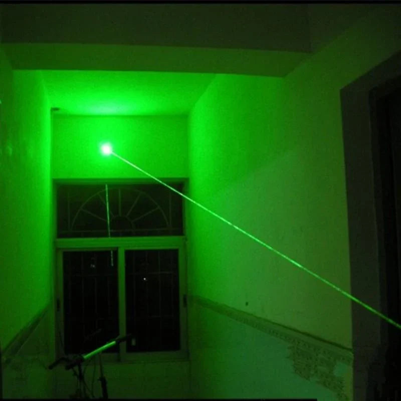 Daylight Visible High-Performance Green Laser Pointer (Aluminum Housing)