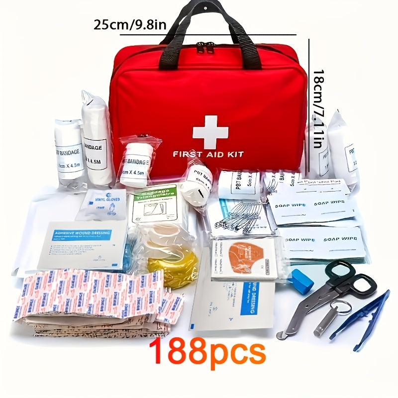 First Aid Kit for Outdoor, Travel & Car