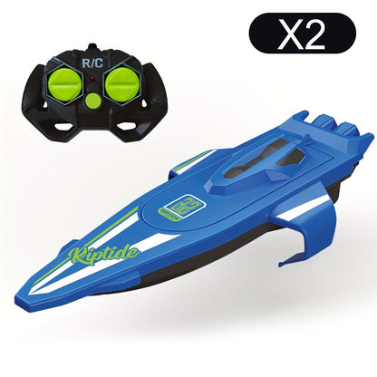 RC racing boat with 2.4 GHz remote control